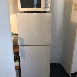 無印良品 ３点セット パナソニック冷蔵庫 電子レンジ 洗濯機