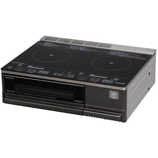 未使用　アイリスオーヤマ 2口IHクッキングヒーター　MB916