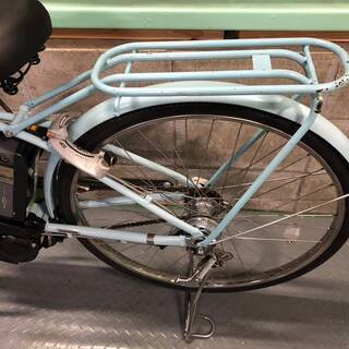 電動自転車 ブリヂストン 26インチ アシスタPolku 水色