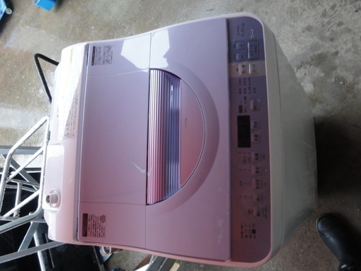 北９４９　シャープ　全自動洗濯機　乾燥機能付き５．５KG　１５年製　ES-TX550-A