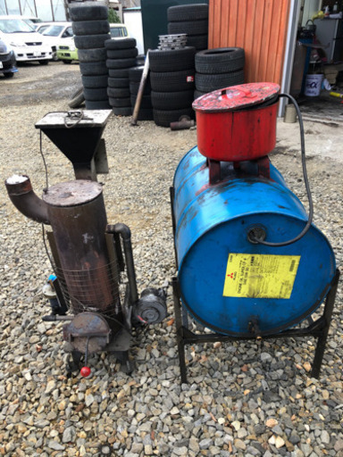 廃油ストーブ ① 廃油ストーブ①