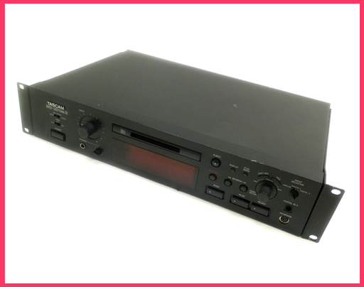 [K0712D] TASCAM タスカム 業務用 MDレコーダー MD-301mkⅡ バランス入出力装備