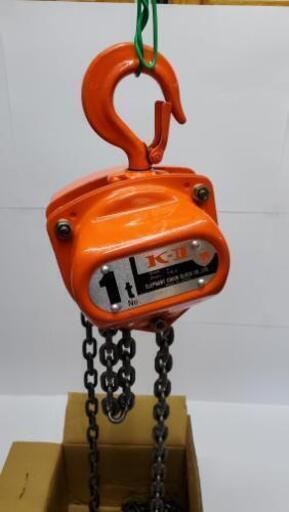 象印　手動式　チェーンブロック　K-Ⅱ型　1トン　2.5m K-01025 K-1 新品未使用品