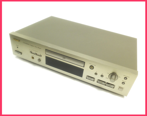 [K0716G] TEAC ティアック ピッチコントロール搭載CDプレーヤー CD-P6000 動作品