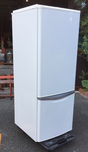 ナショナル 冷凍冷蔵庫 NR-B172J-W 165L ホワイト