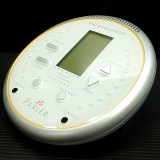 [K0721B] ラ・パルレ 高周波EMS美容器 パルスクイーズ 美顔 小顔シェイプ リフトアップ痩身 インナーマッスル メタボ 粘着パッド付 K0721B] ラ・パルレ 高周波EMS美容器 パルスクイーズ 美顔 小顔