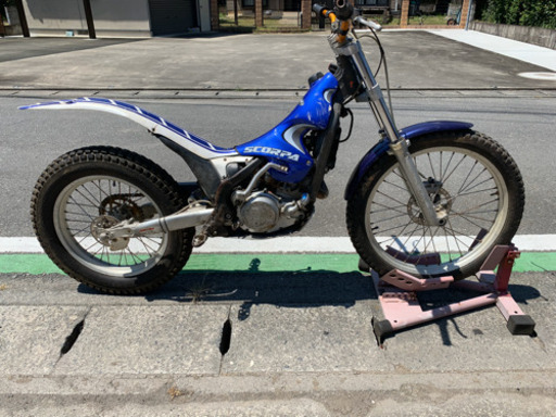 スコルパ250  SCORPA SY250 競技用　トライアル　現状車両