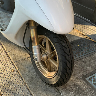 格安 ライブディオZX AF35 ☆タイヤバリ山 新品マフラー☆ 西東京市