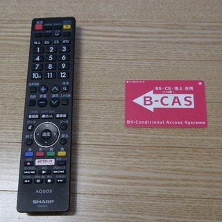 【中古】　SHARP　シャープ　AQUOS　45V型　4K対応　液晶テレビ　LC-45US40　2016年製