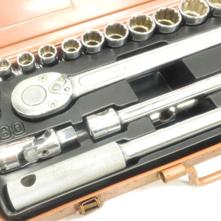 K1027A] TONE ソケットレンチセット No.160M 26点セット 大工道具