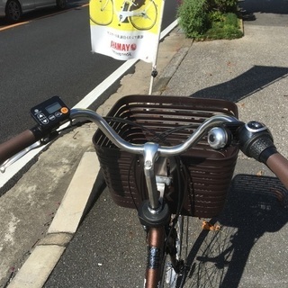 パナソニック電動自転車 ビビDX 26インチ  チョコブラウン BE-ELD636