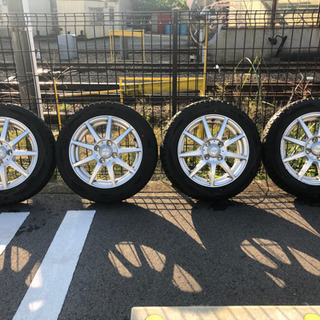 軽自動車！14インチアルミホイール付きスタッドレスタイヤ！
