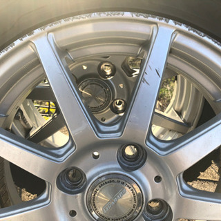 軽自動車！14インチアルミホイール付きスタッドレスタイヤ！