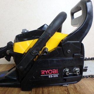 リョービ エンジンチェンソー ES-335 動作確認済み バー 長さ 350mm RYOBI 混合オイル 燃料 切断 木 林業 チェーン 電動工具 DIY 中古品 宮城 リョービ エンジンチェンソー ES-335 動作確認済み バー 長さ 350mm