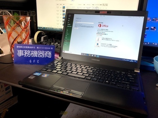 高性能！Core i7・SSD搭載！Office2019認証済！東芝ノートパソコン！
