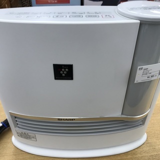 シャープ プラズマクラスター搭載 セラミックファンヒーター HX