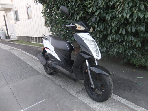 キムコ アジリティー125RS 実動中古車 オイル交換後引渡し バッテリー