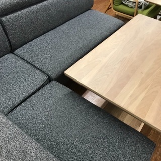 調整 高さが変わるシギヤマ家具のベンチソファーセット！