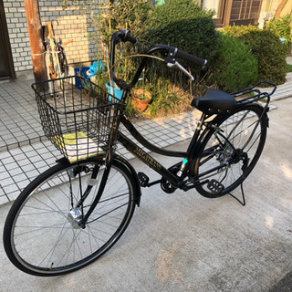 サイクルあさひ製27インチ通学自転車 ☆メガトランス☆新古車です！！