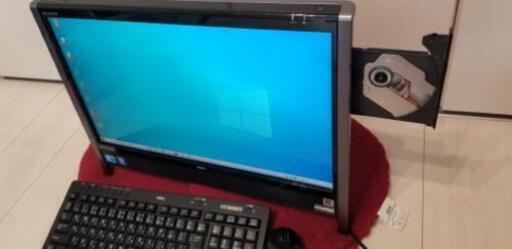 ブルーレイ対応❗Core i5❗ ワイヤレスキーボード❗ Windows10❗NEC一体型パソコン❗ VN770