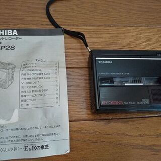 東芝カセットレコーダー KT-P28