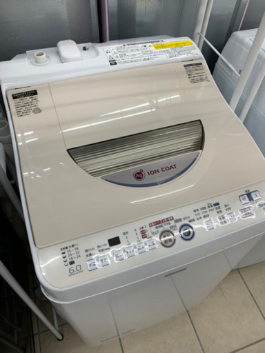 SHARP シャープ ES-TG6NC 6kg 洗濯乾燥機 2013年製