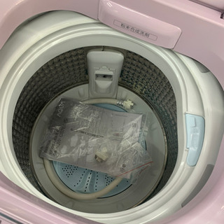 生活家電 【売約済み】AQUA アクア AQW-GS7E6(KP) 7kg ピンク 洗濯機 