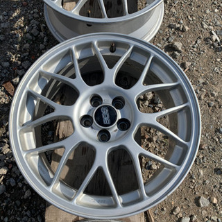 BBS STI 17”+48 7JJ 4本　RG345 裏にSTI 刻印あり　軽量鍛造ホイール