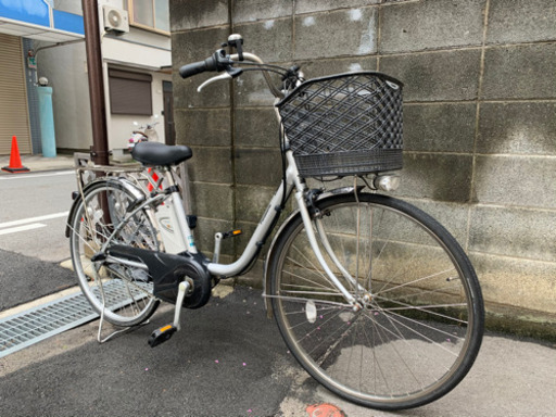 電動自転車Panasonic 26インチ 5Ah シルバー