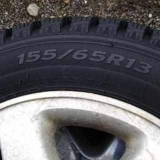 ワゴンRに付いてきたスパイクタイヤ