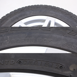 ブリヂストン DUELER H/L683 M+S 175/80R15 4本SET 2012年製