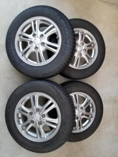 【取引決定】アルミ付スタッドレスタイヤ4本セット 195/65R15