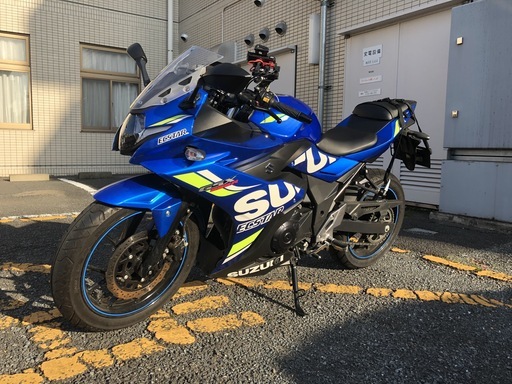 GSX250R エクスターカラー ETC、スマホホルダー、usbポート