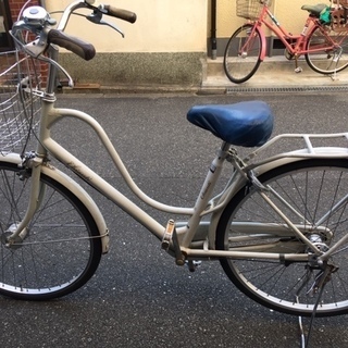 【整備済】ブリヂストン old MTB 26インチ【引取希望・発送要相談】 ヘッドレスト付チャイルドシート搭載アシスタU STD ブリヂストン