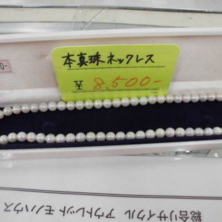 本真珠ネックレス 真珠 パールネックレス ネックレス 苫小牧西店