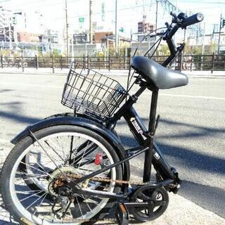折りたたみ自転車 ♪ジモティー特価♪簡単！折りたたみ 便利なフロント 