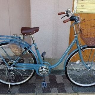 売り切れVALERIANO 27インチ 6段変速 バッテリーライト付き