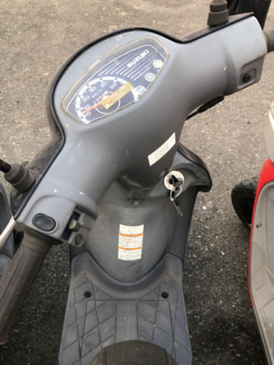 SUZUKI レッツ4 セル始動　原付　メットインスクーター　福岡市南区 SUZUKI レッツ4 セル始動 福岡市南区 SUZUKI レッツ4 すぐ乗れます 原付