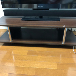 差し上げます！ダークブラウンのテレビ台