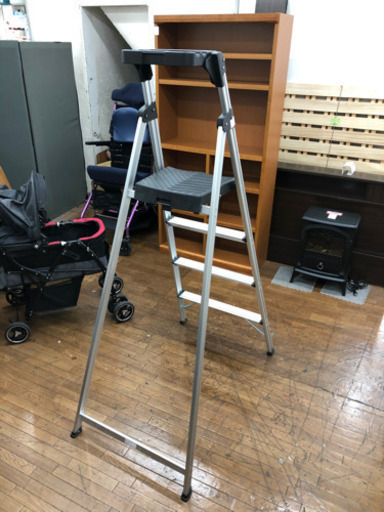 【ピカコーポレーション】上わく付き脚立　踏み台　耐荷重　MFT-4