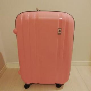ピンクのスーツケース　TSAロック付