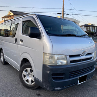 車検あり すぐ乗れます トヨタ ハイエース 5ドア 機関良好 バ...