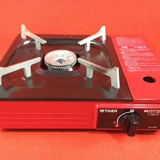 タイガー カセット ガスコンロ CKI-1800 使用感あり。