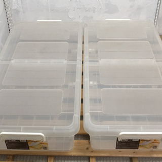 ニトリキャスター付きベッド下収納2個セット 日曜リサイクル 円町の収納家具 収納ケース の中古あげます 譲ります ジモティーで不用品の処分