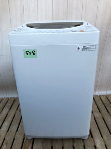 ✨大特価セール✨ 528番 TOSHIBA✨東芝電気洗濯機⚡️AW-60GL‼️