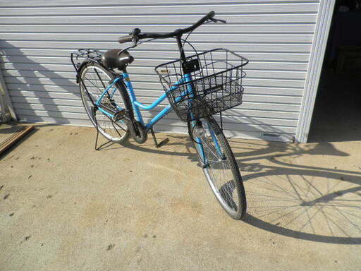 自転車 ELEANOR　かご付き　鍵付き　２６インチ　値下げ