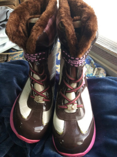 新品同様の冬靴 スパイク付き２４センチ ナオキ 澄川の靴の中古あげます 譲ります ジモティーで不用品の処分