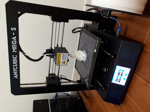 3Dプリンター ANYCUBIC MEGA-S 黒フィラメント新品その他備品完備
