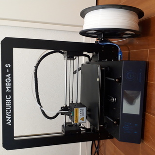 3Dプリンター ANYCUBIC MEGA-S 黒フィラメント新品その他備品完備