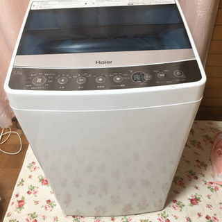 ハイアールJW-C55A全自動洗濯機2017年製6ヶ月間使用美品...